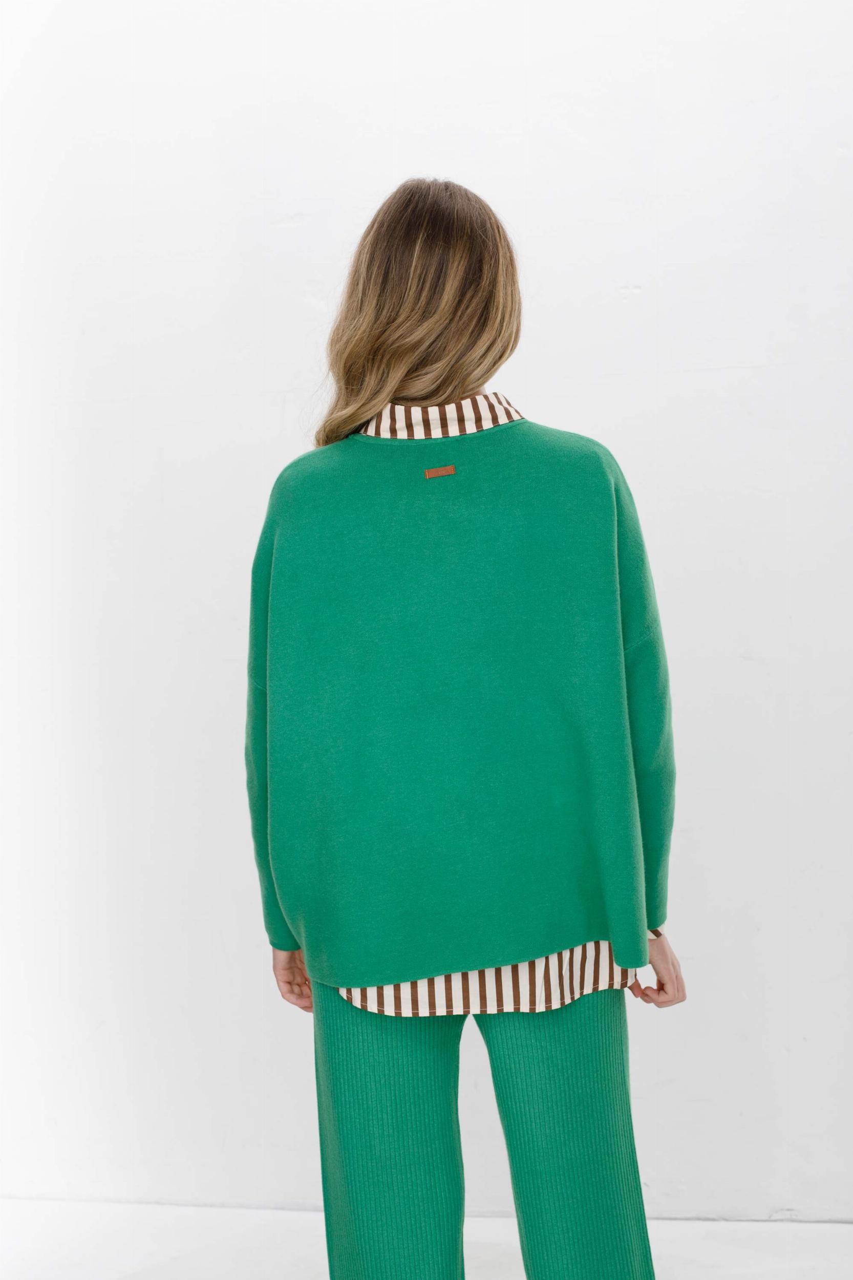 Sweater Manola verde talle unico