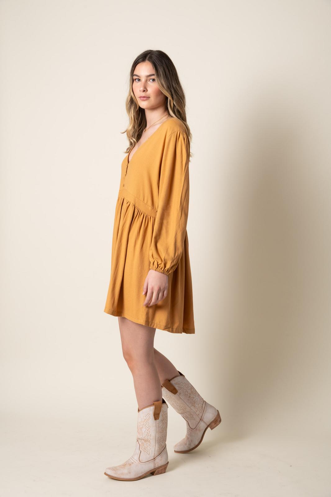 VESTIDO MALAGA camel l