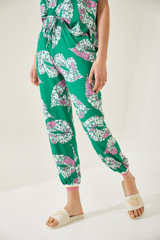 JOGGER GROOVY verde s