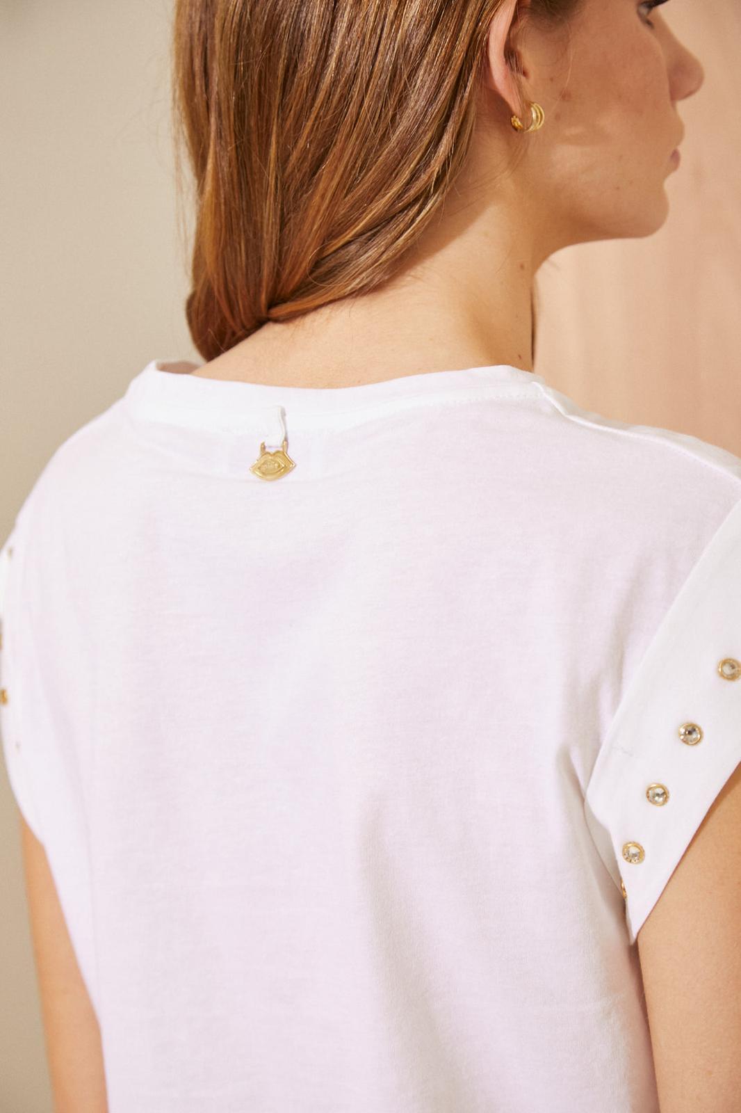 REMERA MAUREN blanco m/l