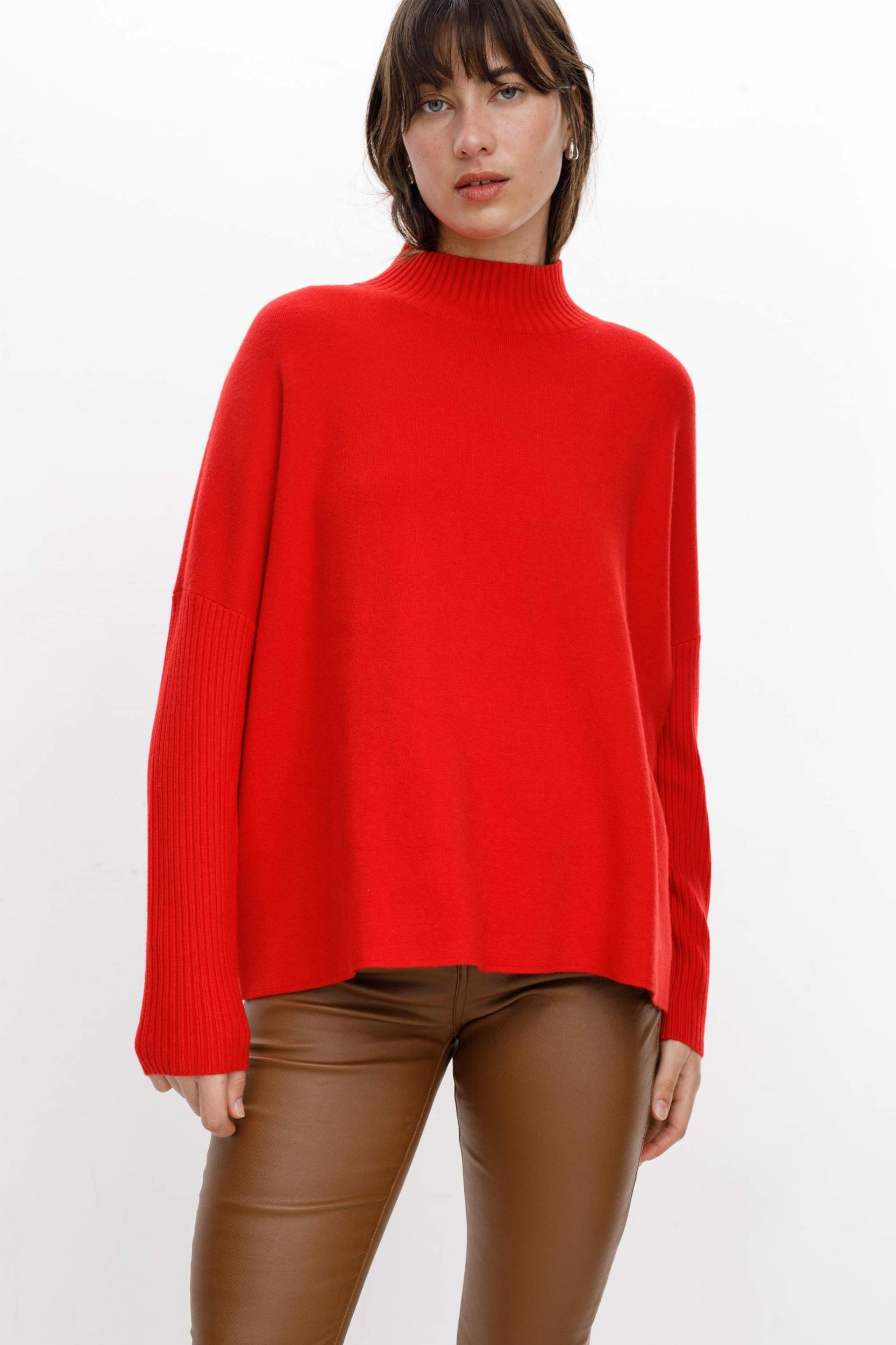 Sweater Milena rojo talle unico