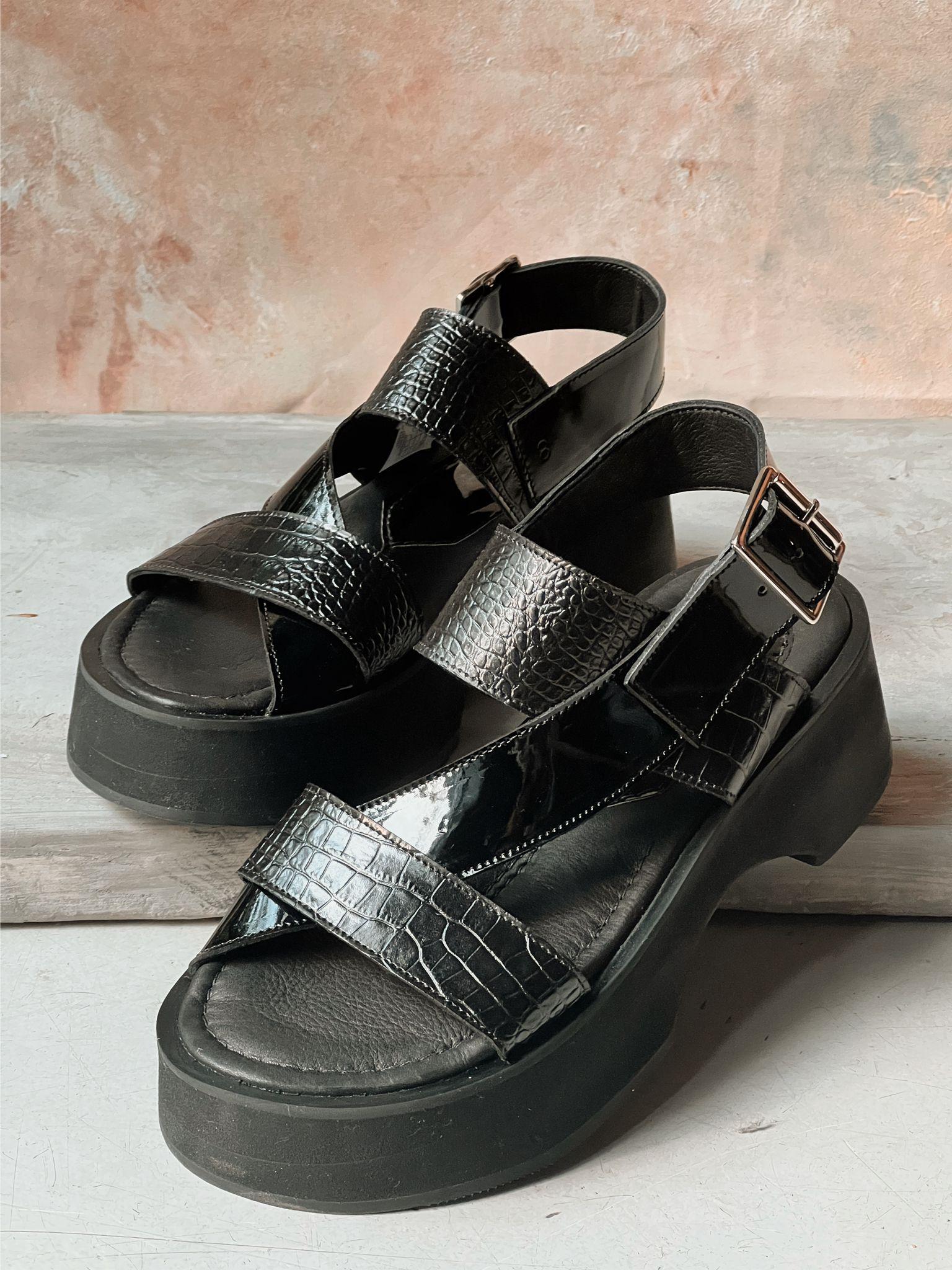 Sandalia Sorrento negro 40