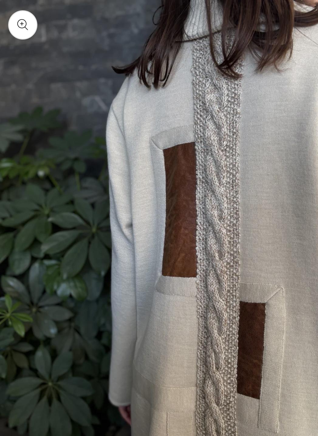 Saco Milan camel talle unico