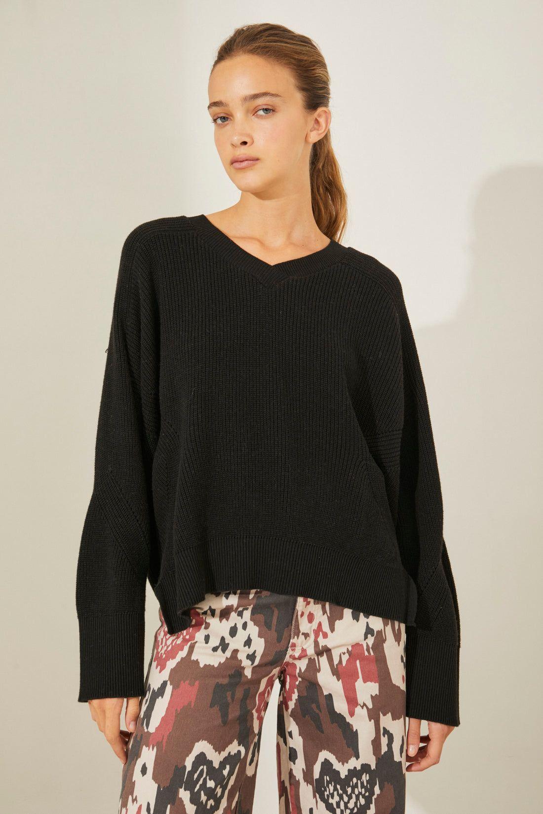 Sweater Alabama negro talle unico