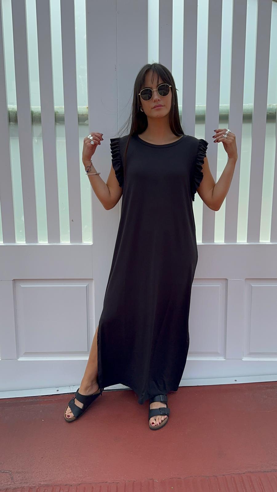 Vestido Filippa negro talle unico