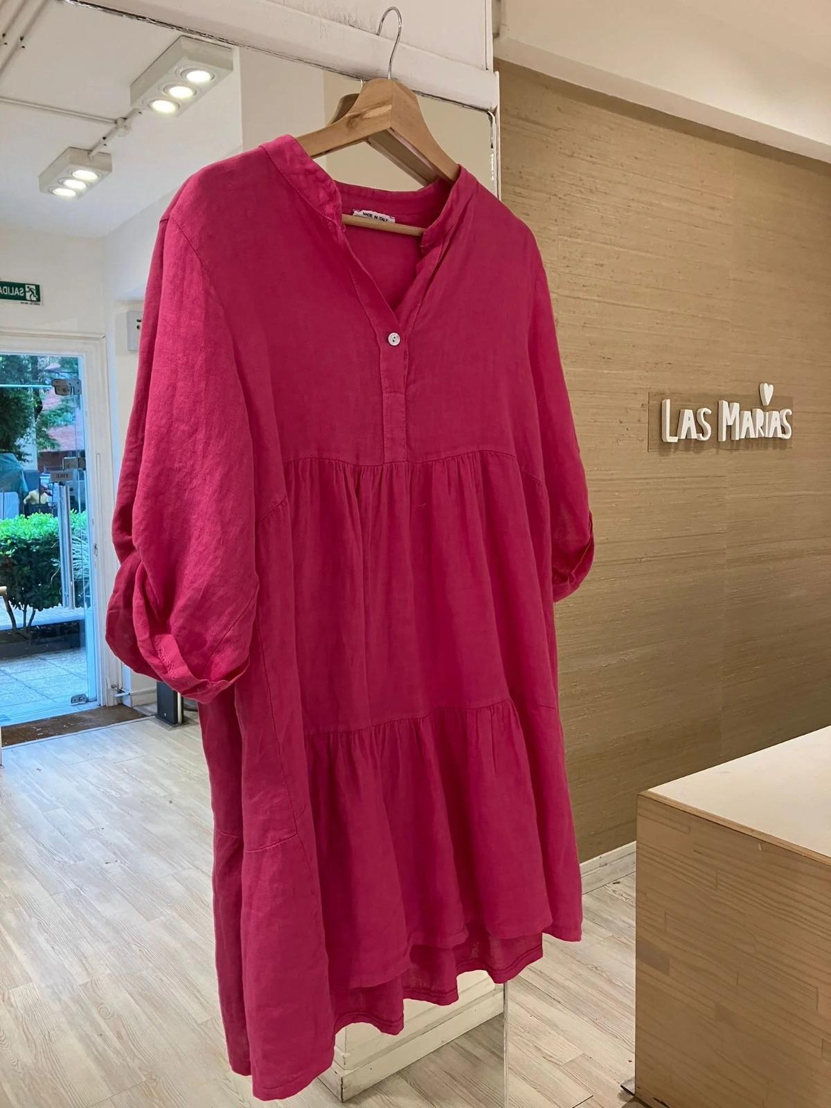 Vestido Riomaggiore fucsia talle unico