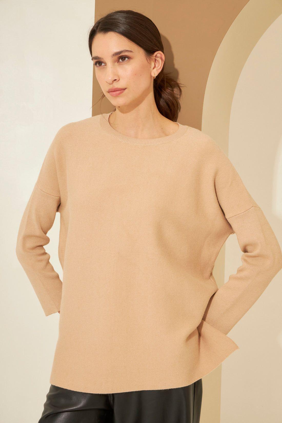 Sweater Ava vison talle unico