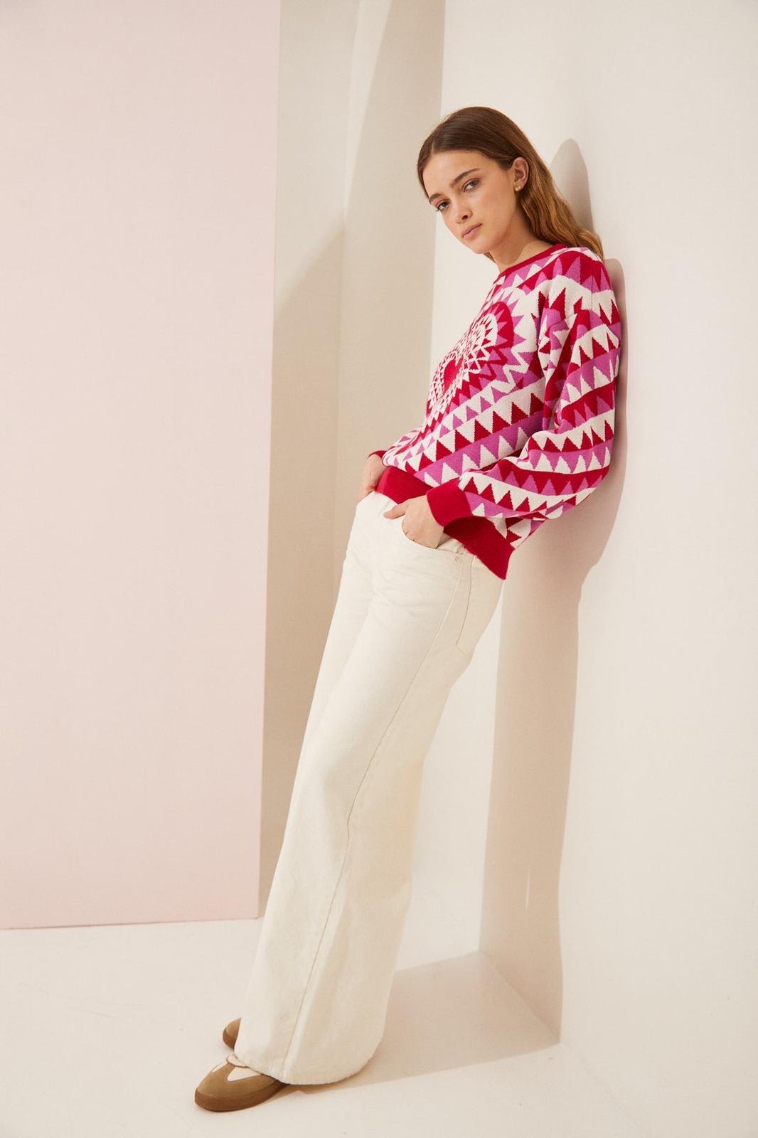 SWEATER MAY fucsia talle unico