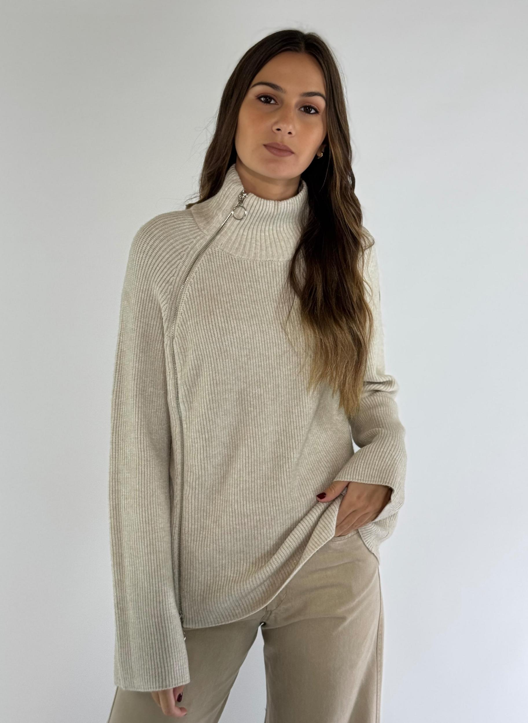CAMPERA JADE crudo talle unico