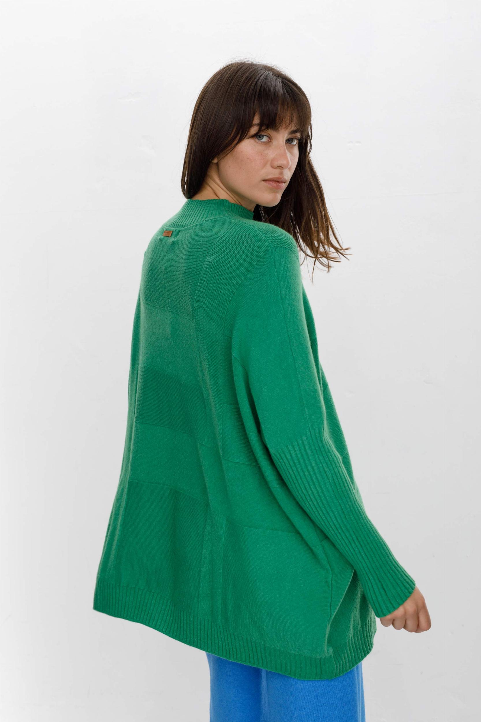 Sweater Emma verde talle unico