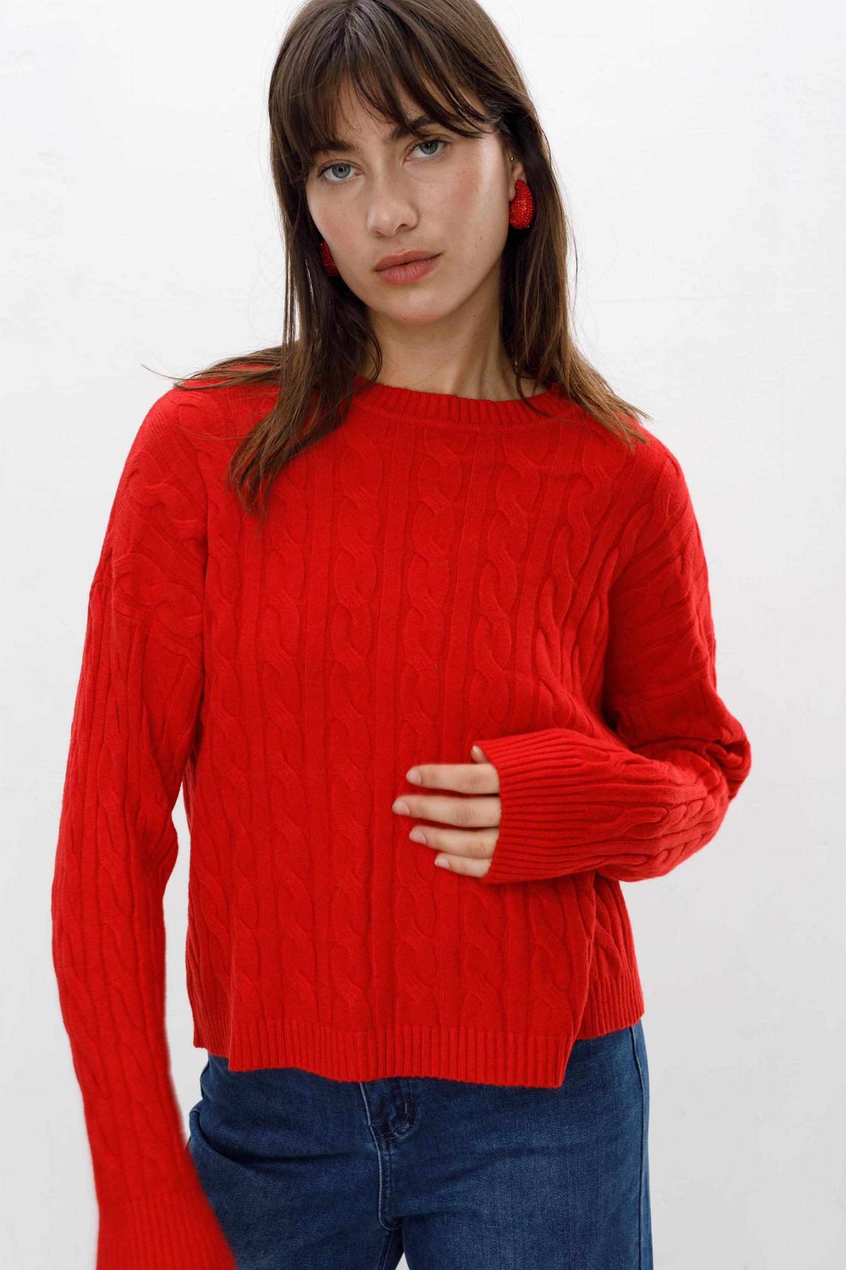 Sweater Atlantis rojo talle unico