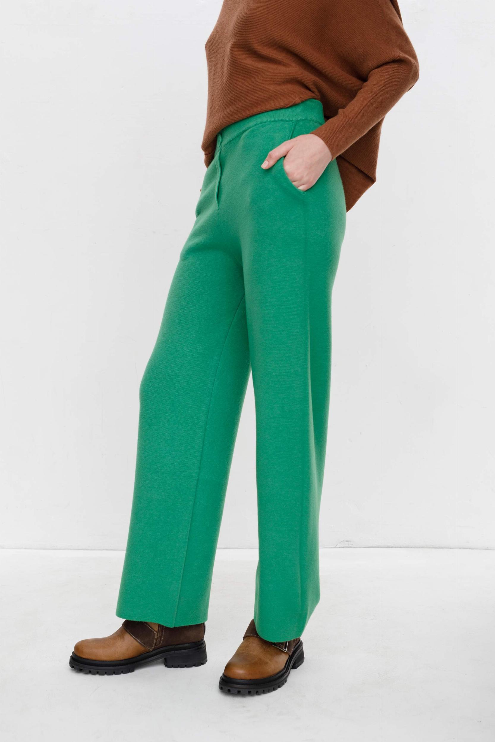 Pantalon Jazz verde talle unico
