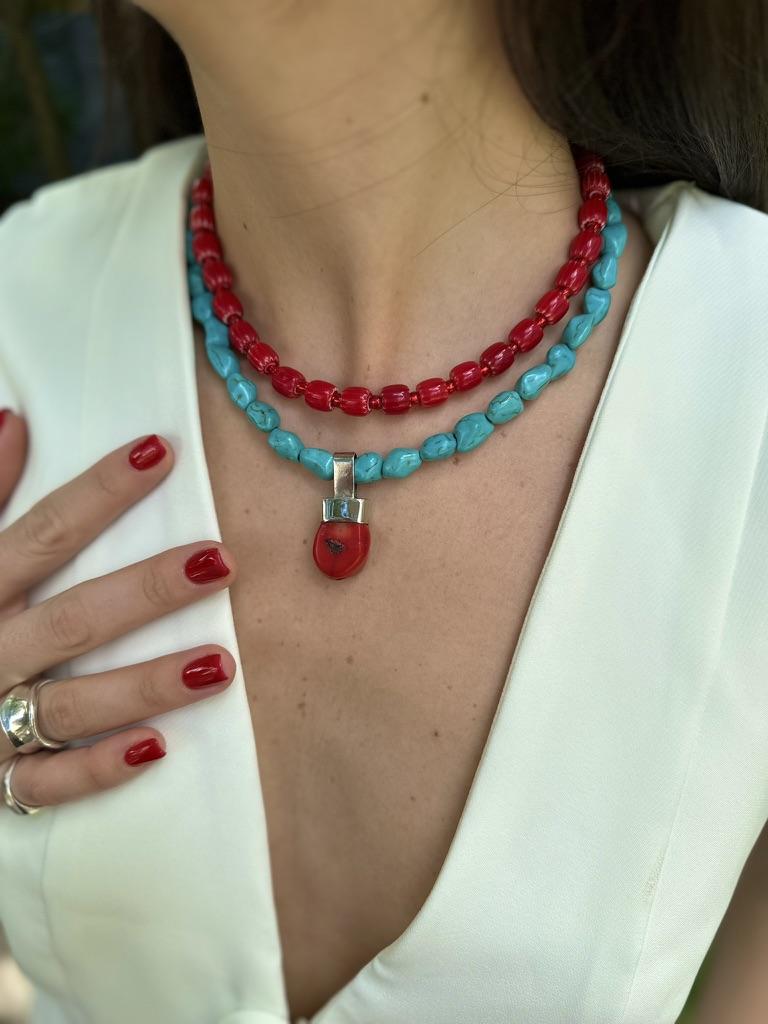 Collar Salsa rojo talle unico