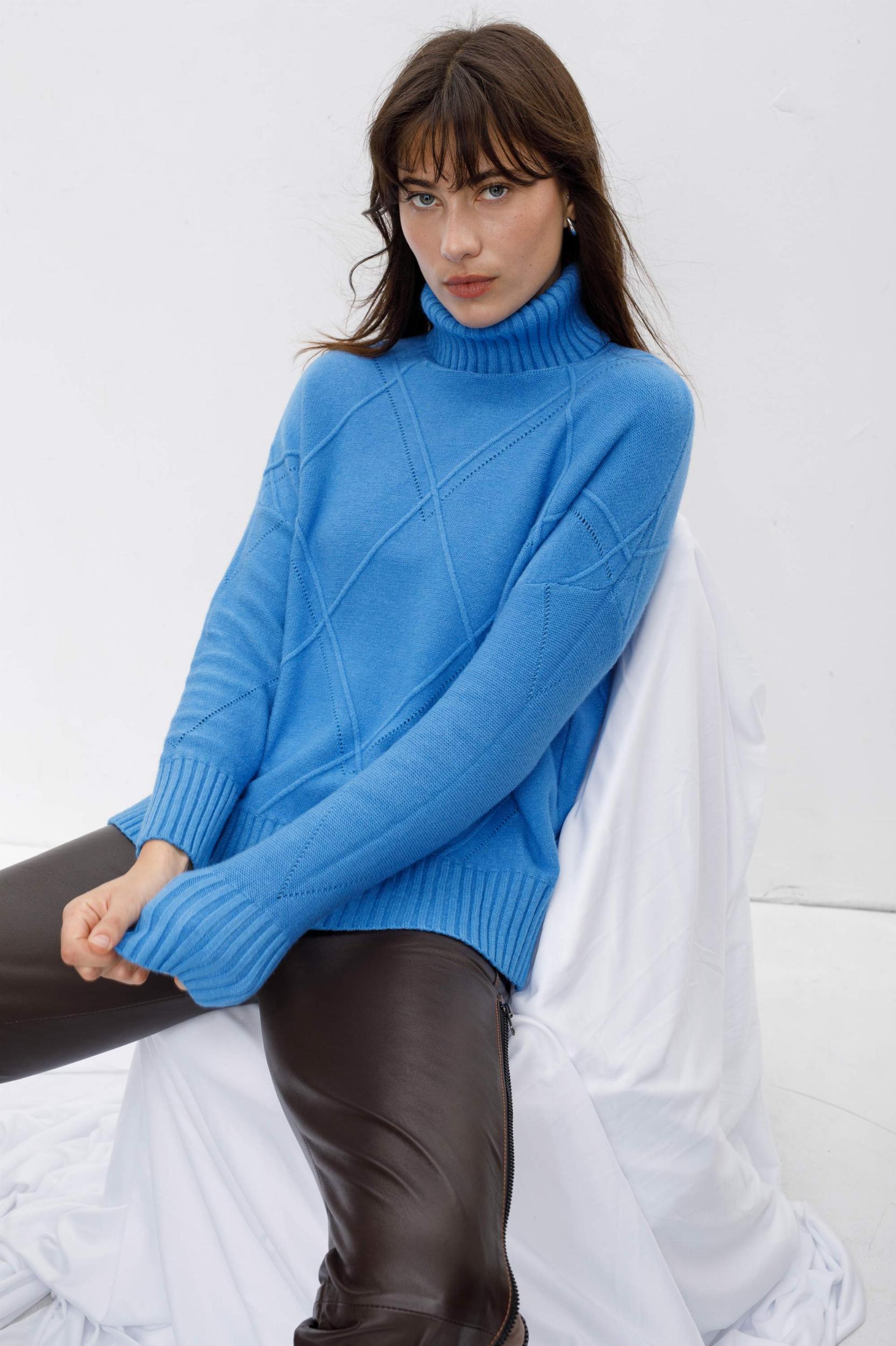 Sweater Mambo azul talle unico