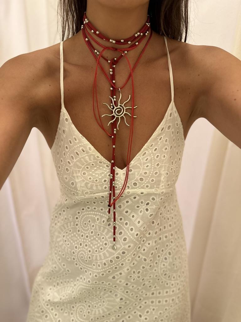 Collar Serpentina bordo talle unico
