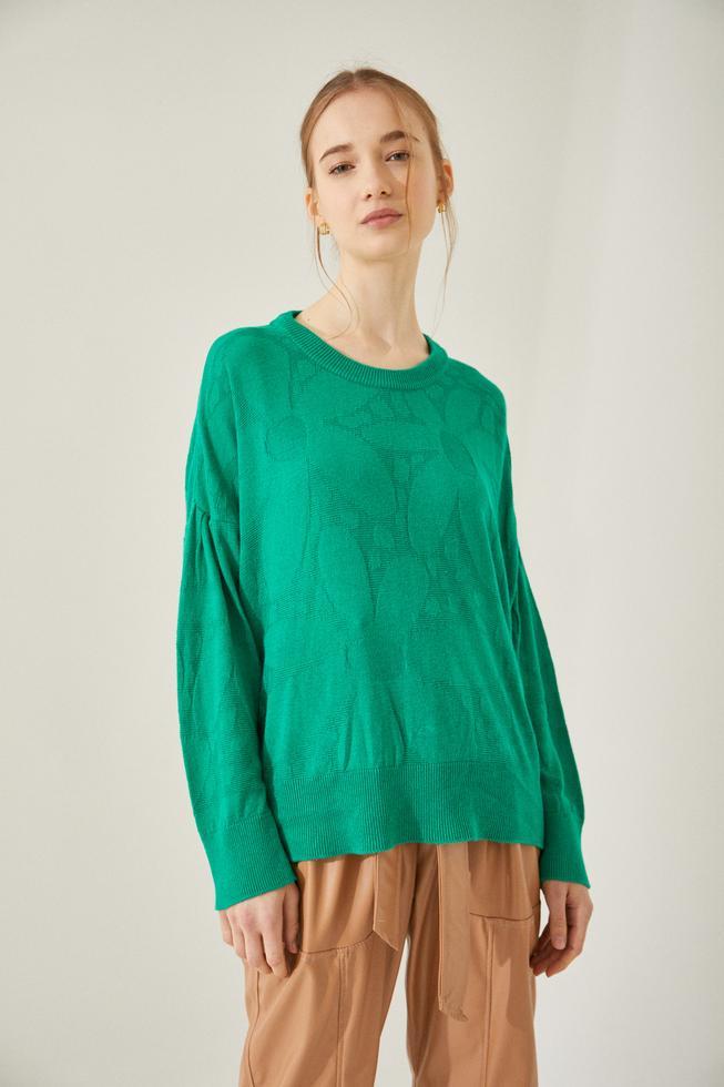 SWEATER SPRING verde talle unico