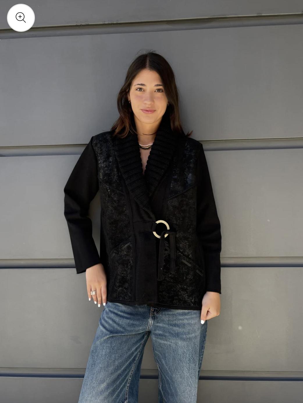 Chaqueta Alba negro l