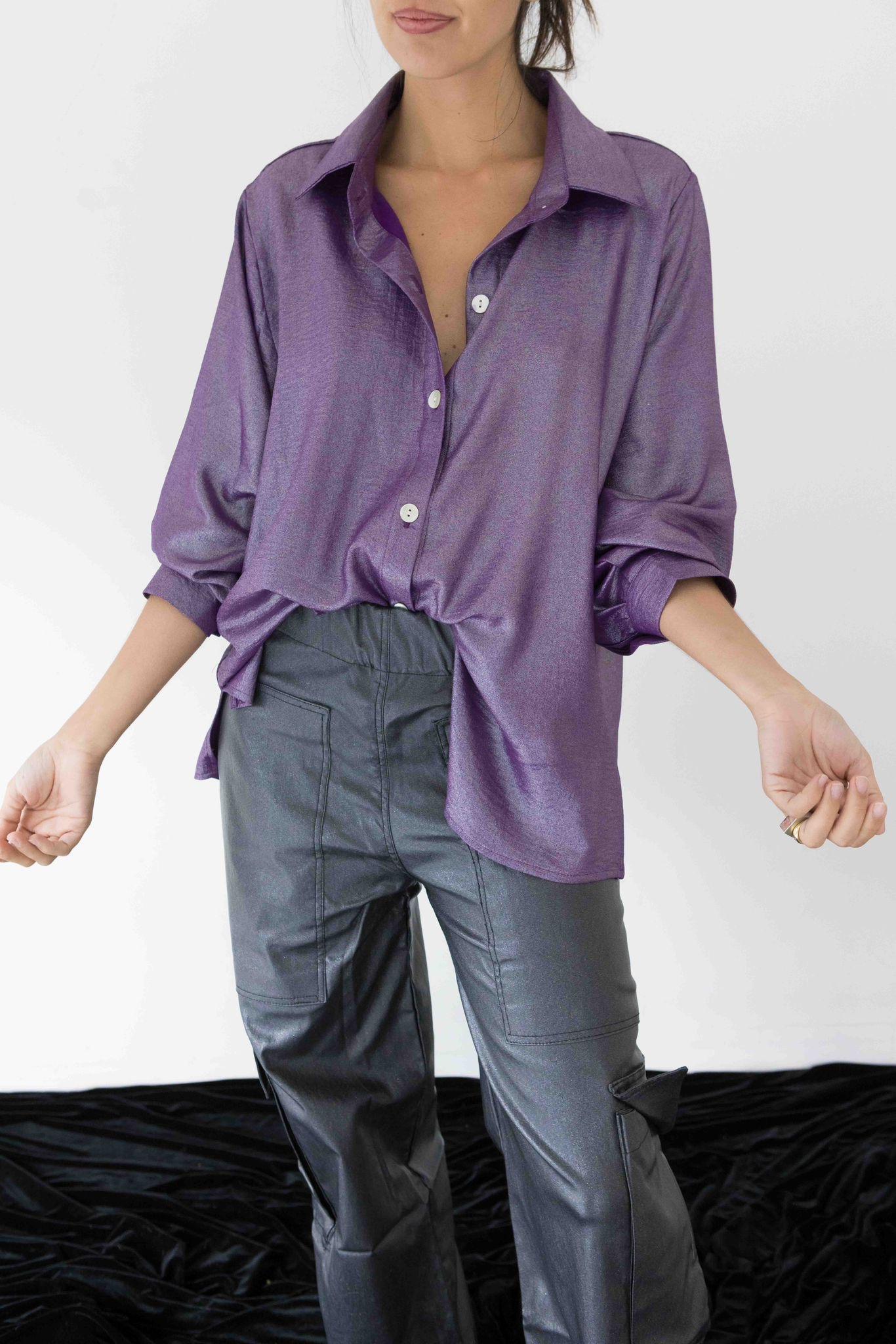 The Stylish Shirt violeta m