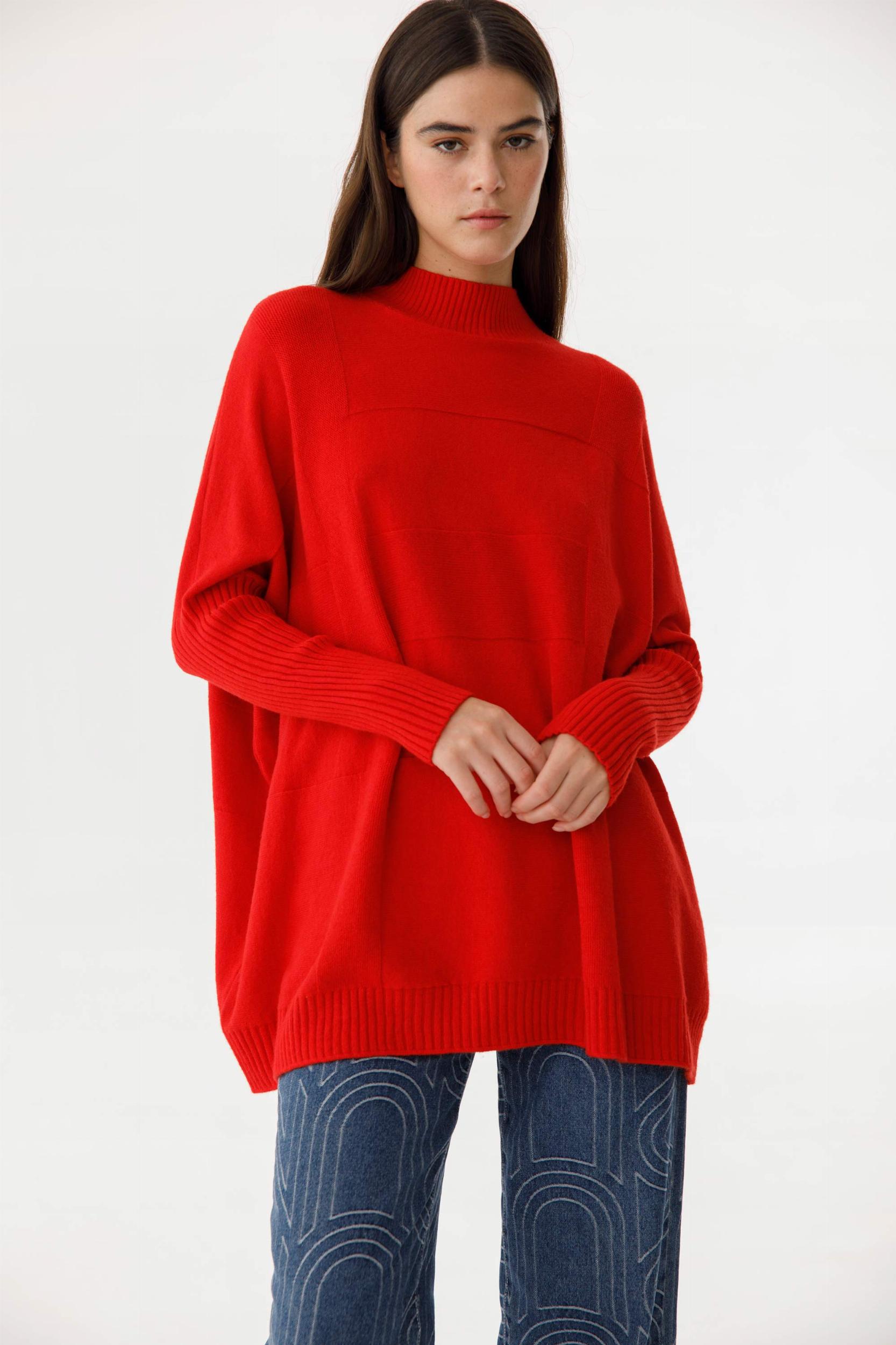Sweater Emma rojo talle unico