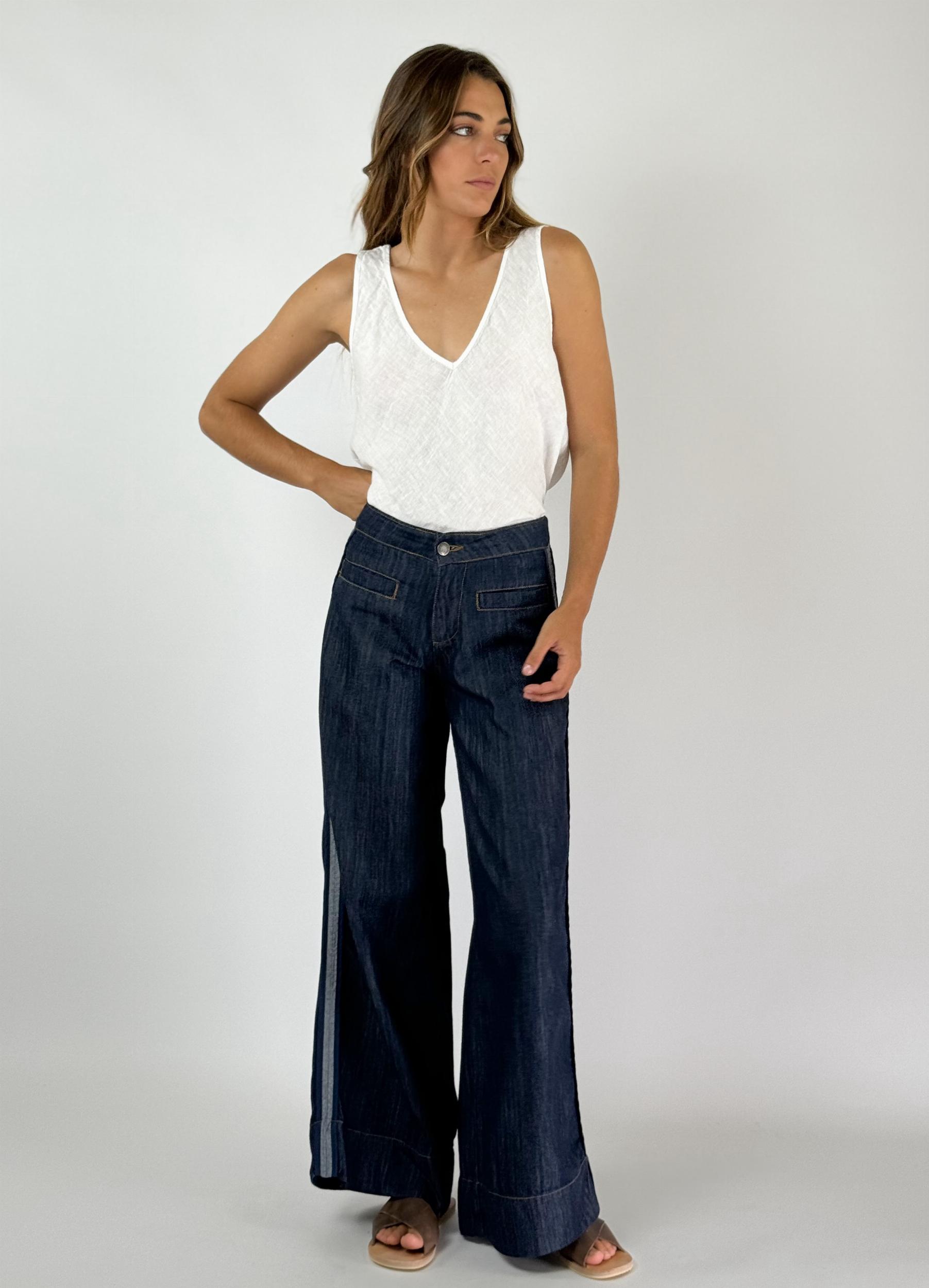 PANTALON JEAN KIARA azul s