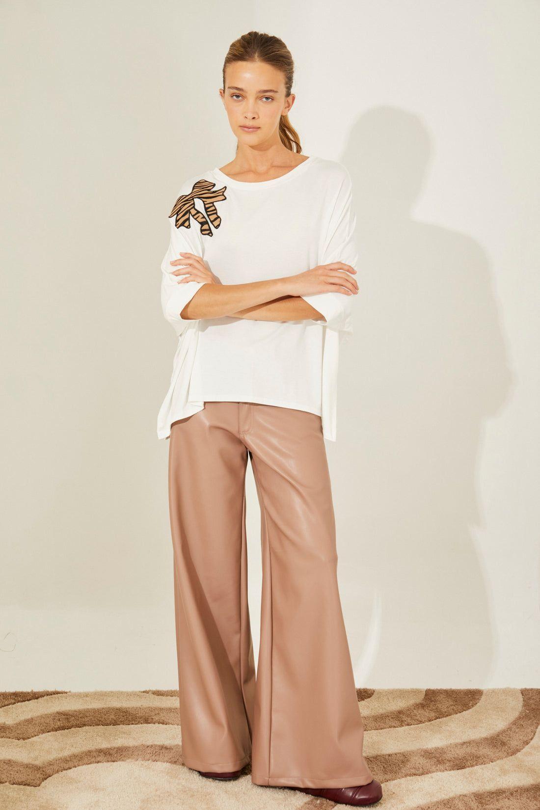 Remeron Ribbon blanco talle unico