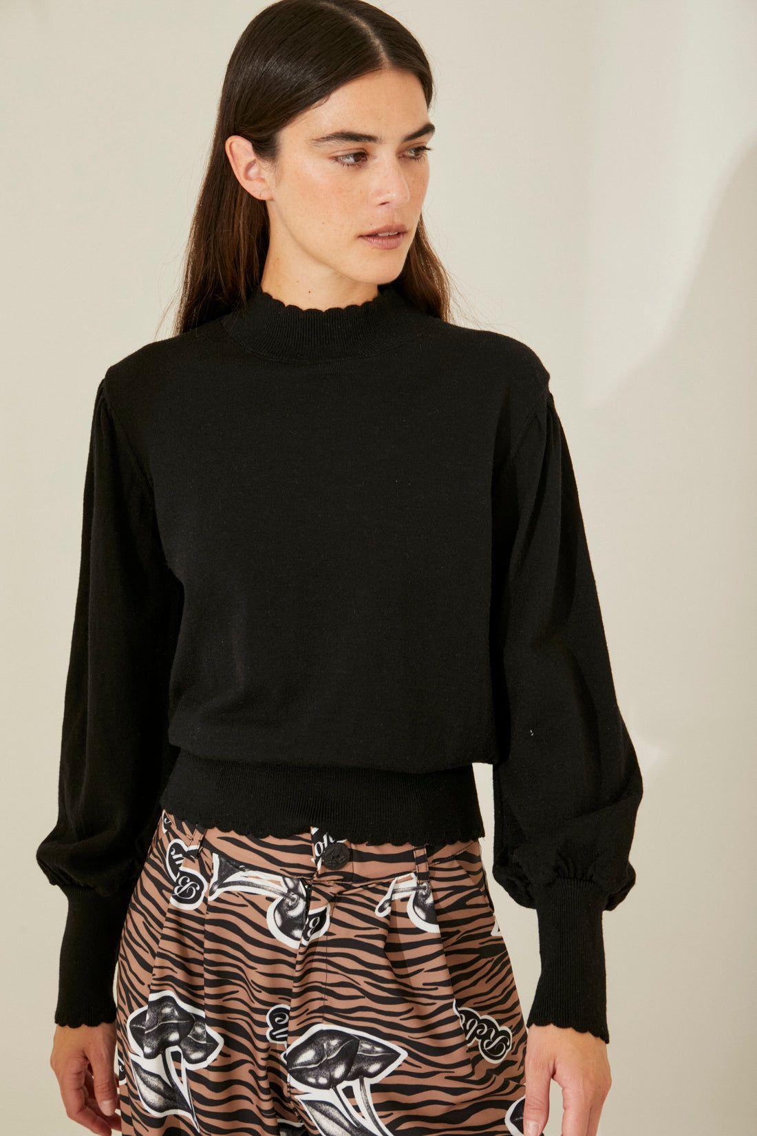 Polera Stanford negro talle unico