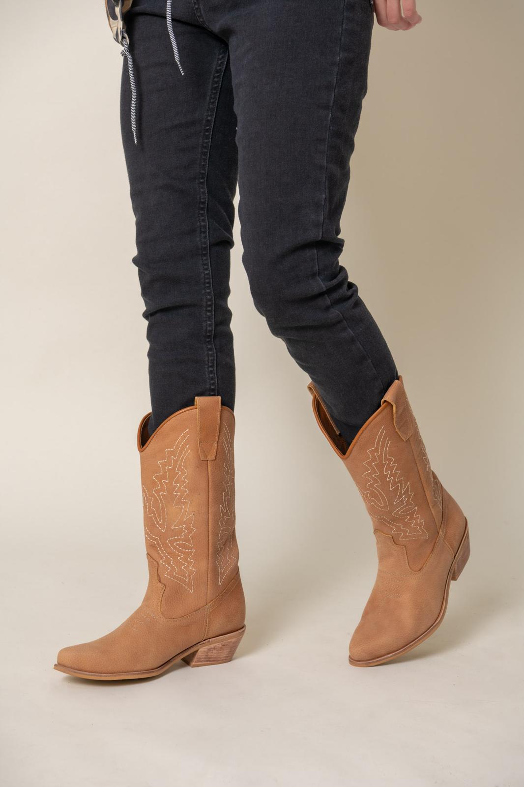 BOTAS TEXANAS camel 40