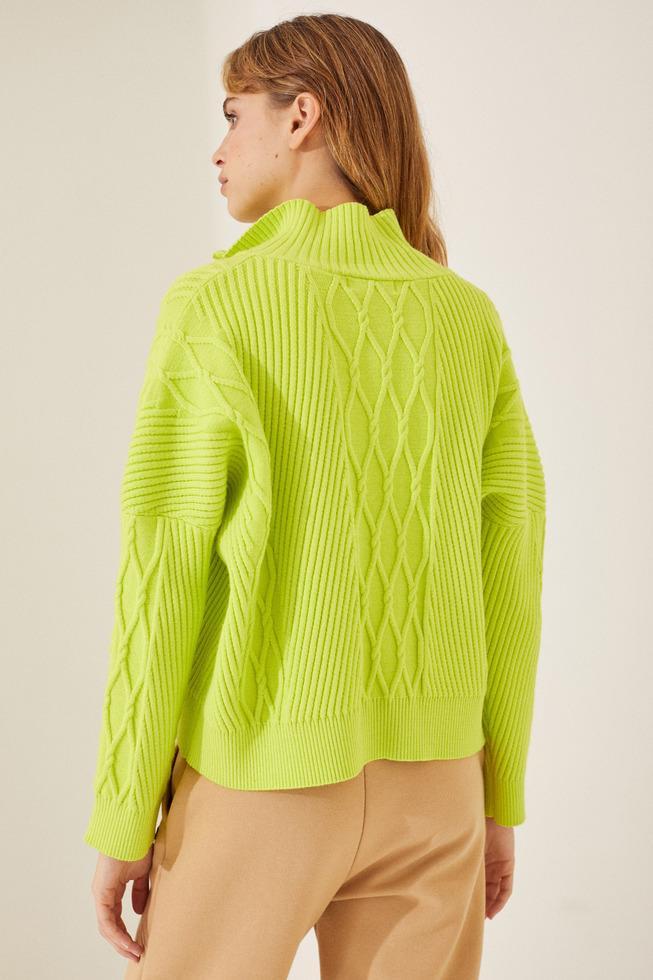 SWEATER FOREST verde talle unico
