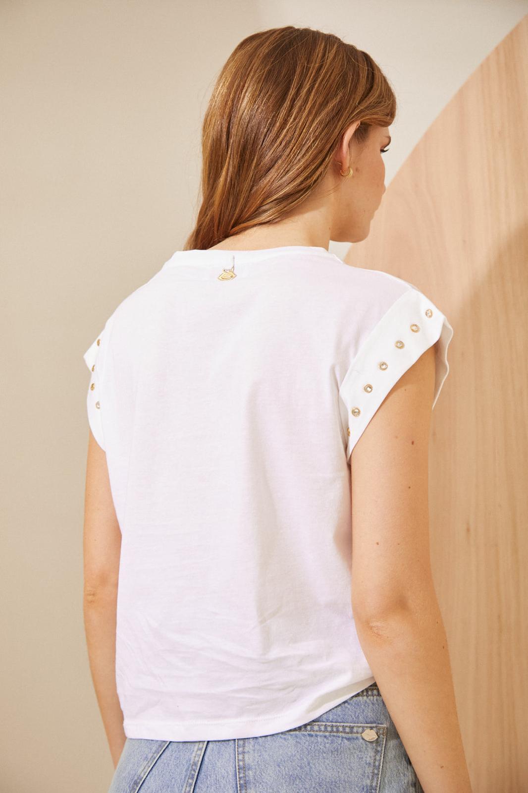 REMERA MAUREN blanco m/l