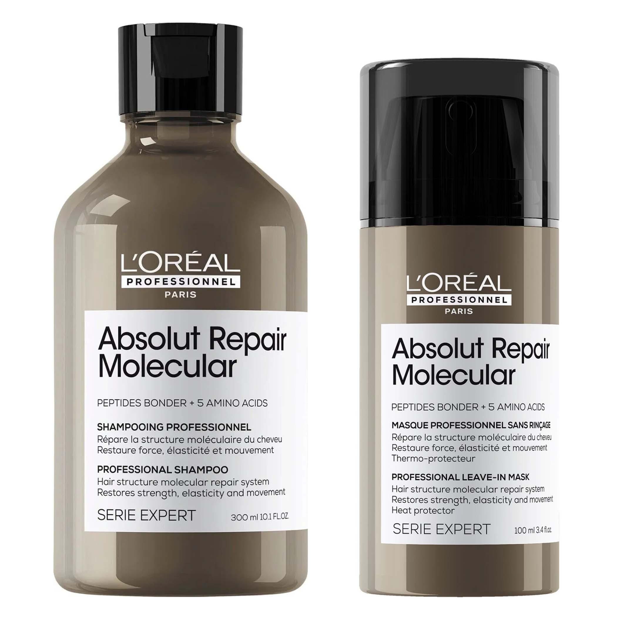 Pack shampoo y termico Abs Repair Molecular LOREAL n/a 