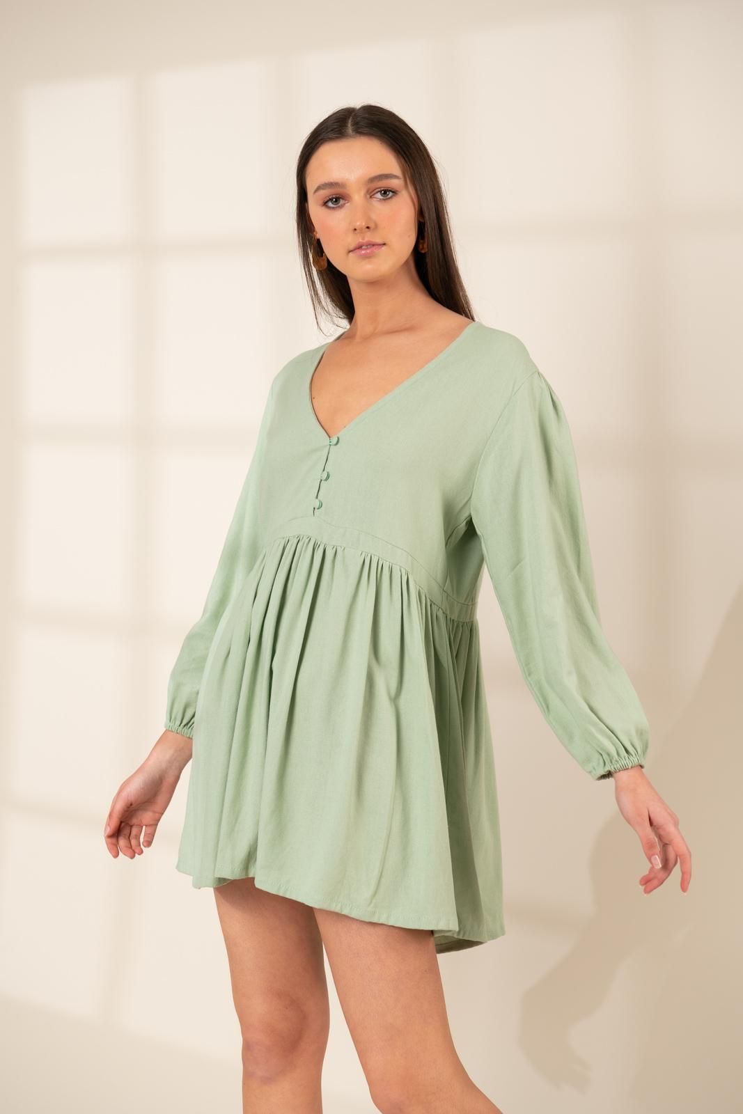 VESTIDO MALAGA menta s